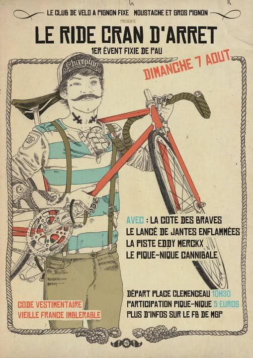 Affiche - Moustache et Gros pignon