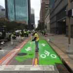 Bandes cyclables à Houston