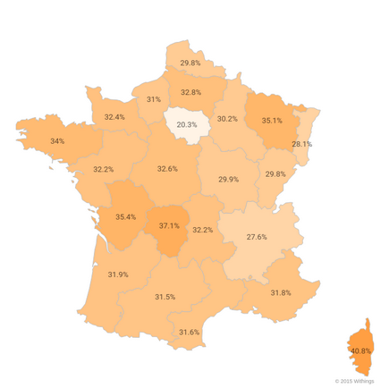 La carte d'activité par Withings