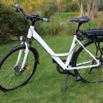 Un vélo électrique à côté de Lille