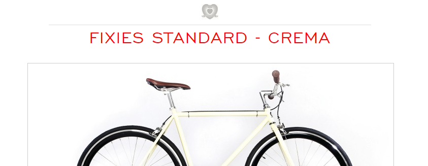 Fixie Cream par Chappelli Cycle