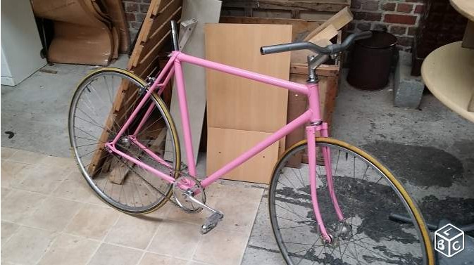 Offre Fixie Lille : Le bon coin, single speed rose