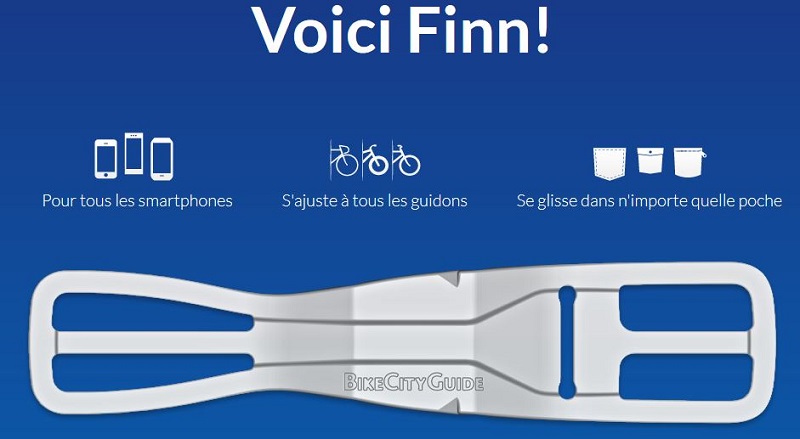 Finn - Un support pour smartphone adapté au vélo !