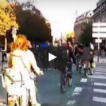 Vélo Strasbourg en heure de pointe