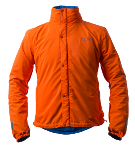 MOVA Cycling Orange - Dernière version de la veste pour cycliste